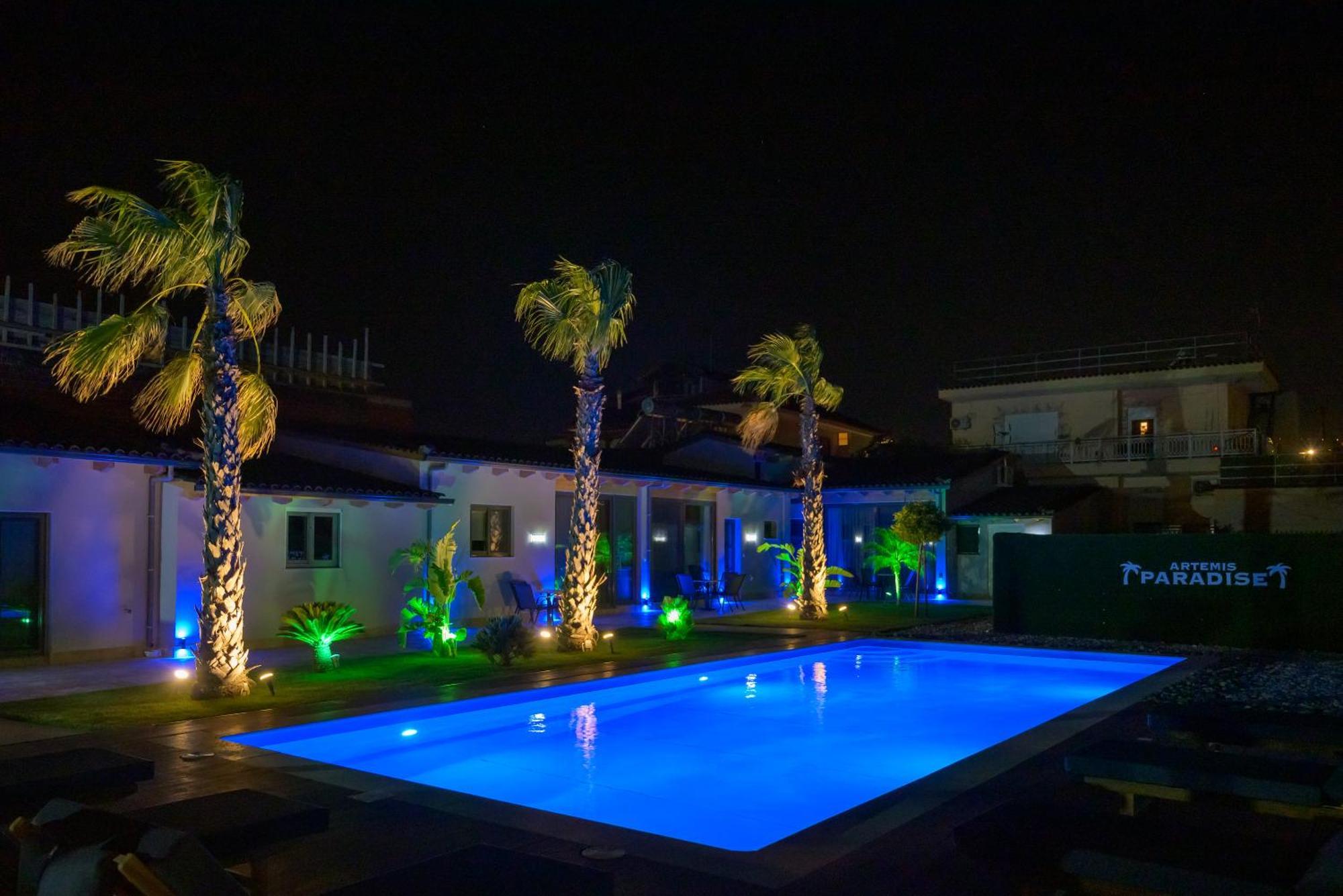 Paradise Apartments Artemida エクステリア 写真