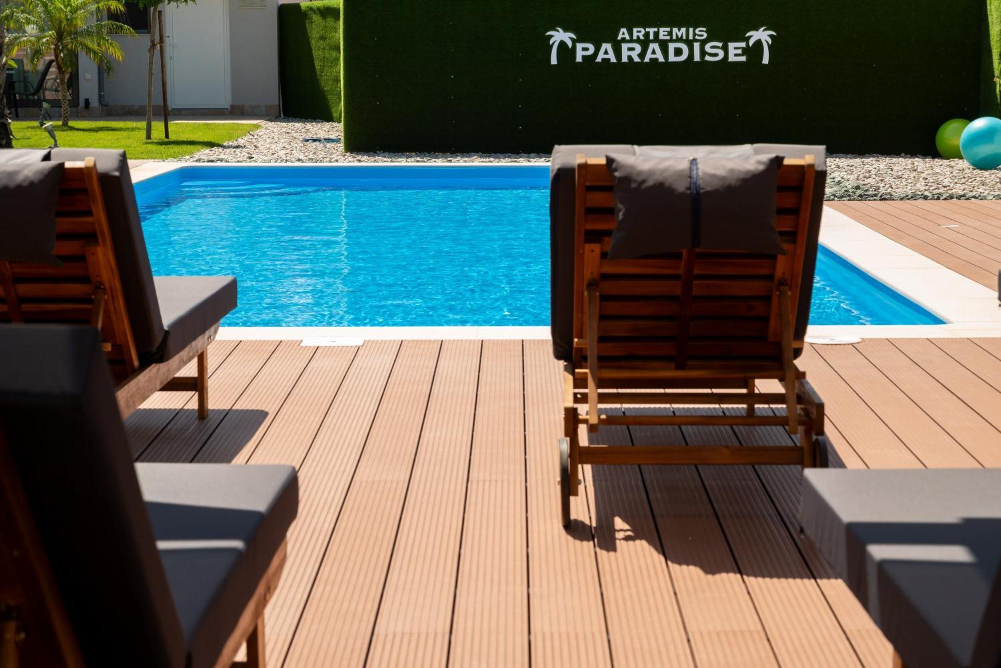 Paradise Apartments Artemida エクステリア 写真