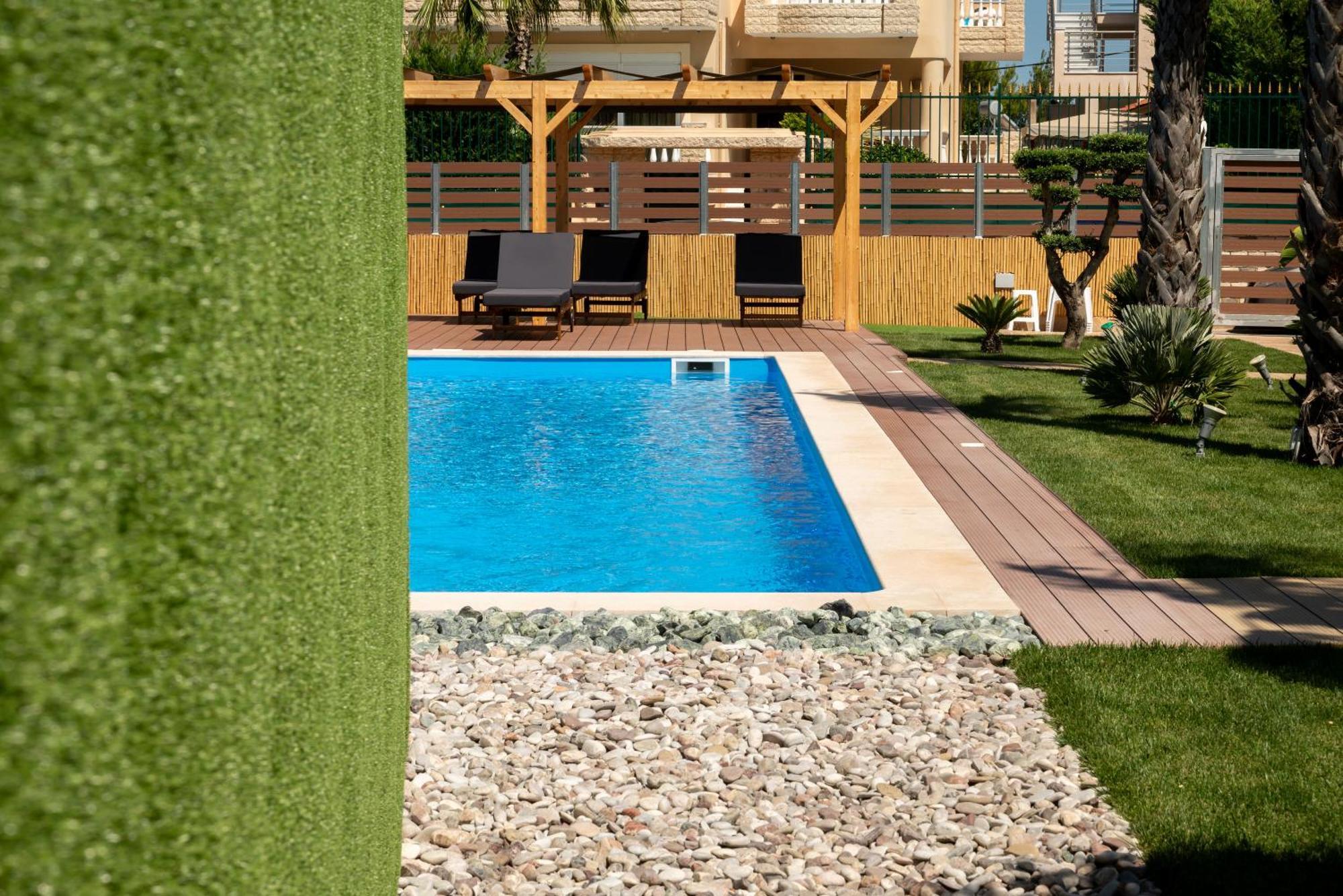 Paradise Apartments Artemida エクステリア 写真